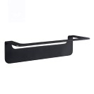 Porta salviette nero da 30 cm serie skyline - fissaggio biadesivo o incollo Aquasanit A20290ANE