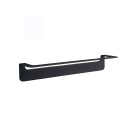 Porta salviette nero da 45 cm serie skyline - fissaggio biadesivo o incollo Aquasanit A20290BNE