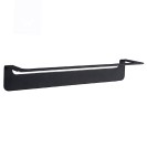Porta salviette nero da 45 cm serie skyline - fissaggio biadesivo o incollo Aquasanit A20290BNE