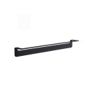 Porta salviette nero da 60 cm serie skyline - fissaggio biadesivo o incollo Aquasanit A20290CNE