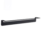 Porta salviette nero da 60 cm serie skyline - fissaggio biadesivo o incollo Aquasanit A20290CNE