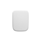 Sedile in poliestere con cerniere in acciaio - serie caroline Rak Ceramics SCACER0721SE