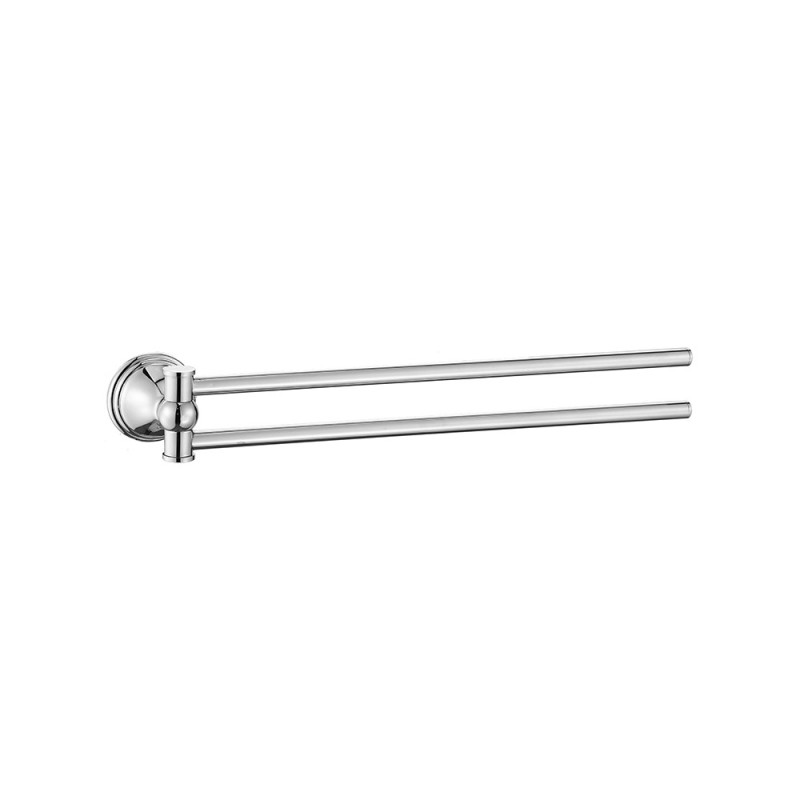 Porta salviette a snodo da parete cromato - serie queen Aquasanit A210150CR