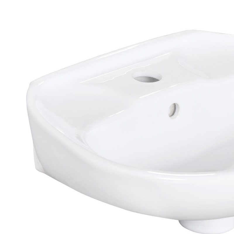 Lavabo da 45 cm in ceramica - Serie Lake Idrobric SFUCER0611LA