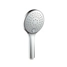 Doccino cromato a 3 getti con pulsante comando - serie koleos Idrobric SAPDOC0234CR