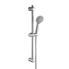 Saliscendi anticalcare con doccino a 3 getti - serie syros Idrobric BLISAL0141CR