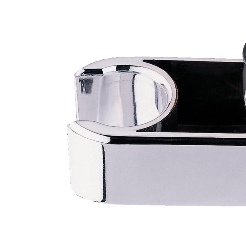 Supporto doccino per miscelatore vasca cromato Idrobric BLISUP010AB Supporto doccino per miscelatore vasca cromato Idrobric BLISUP010AB