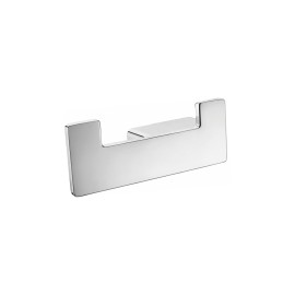 Porta abito a muro in alluminio a due posti - serie leaf Aquasanit A206210AS