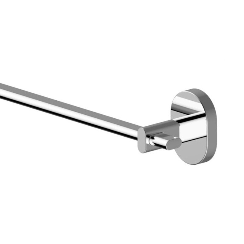Portasalviette a muro da 30 cm regolabile serie link - fissaggio incollo o viti Aquasanit A21190ACR