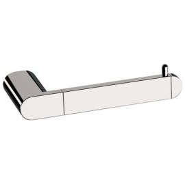 Portarotolo in ottone cromato serie Lounge Remer LN61