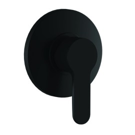 Miscelatore incasso doccia nero opaco senza deviatore serie winner Remer W30NO