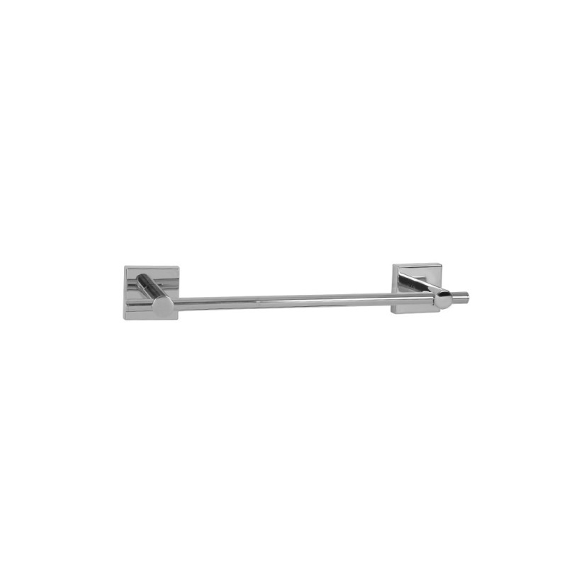 Porta salviette da 45 a muro serie xeno - fissaggio incollo o viti Aquasanit A20490BCR