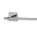 Porta salviette da 45 a muro serie xeno - fissaggio incollo o viti Aquasanit A20490BCR