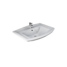 Lavabo in ceramica 65 cm - serie washington Rak Ceramics SCACER0652LA