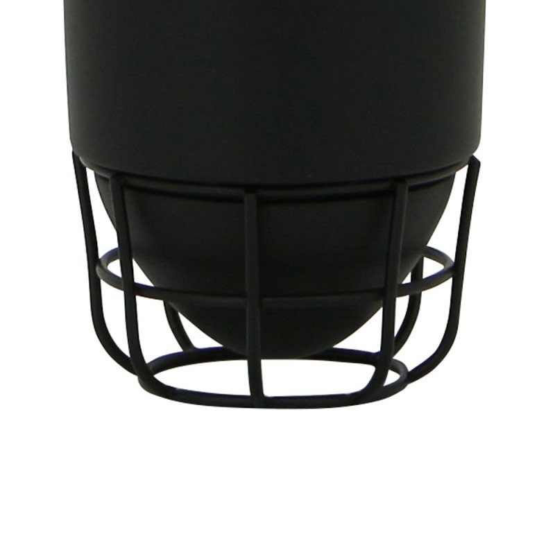 Bicchiere nero - serie grid Aquasanit QG1100NE
