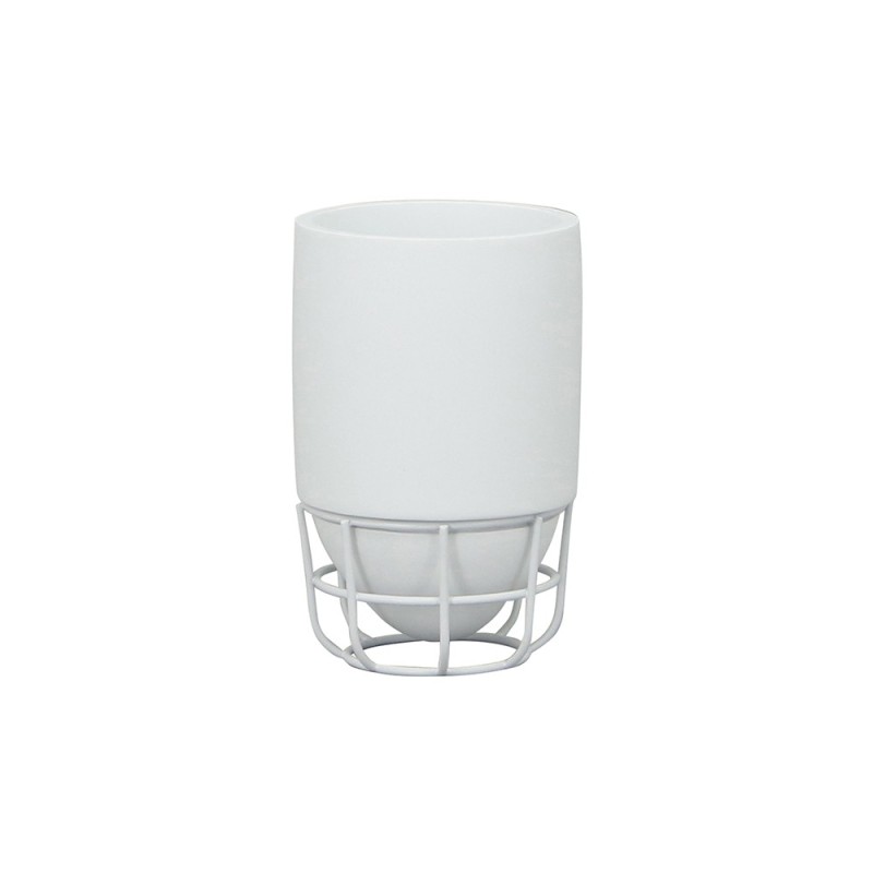 Porta spazzolini bianco - serie grid Aquasanit QG1100WW