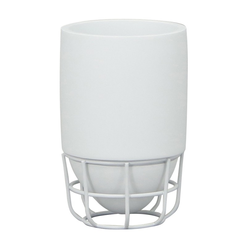 Porta spazzolini bianco - serie grid Aquasanit QG1100WW