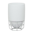Porta spazzolini bianco - serie grid Aquasanit QG1100WW