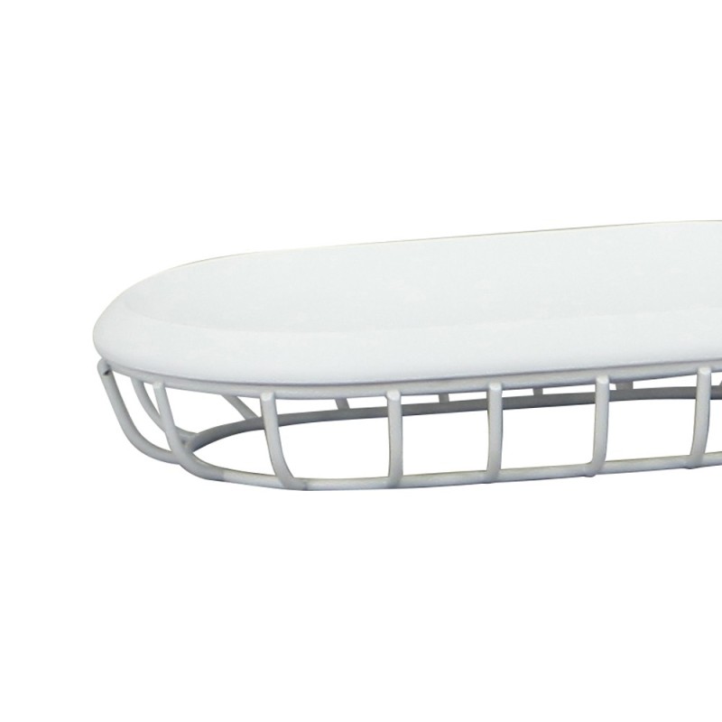 Porta sapone bianco - serie grid Aquasanit QG1110WW