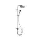 Colonna doccia moderna con soffione ultra piatto Remer 330A9MOEC20NRA