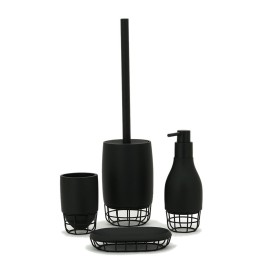 Set completo nero - serie grid Aquasanit SET61