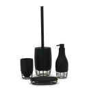 Set completo nero - serie grid Aquasanit SET61