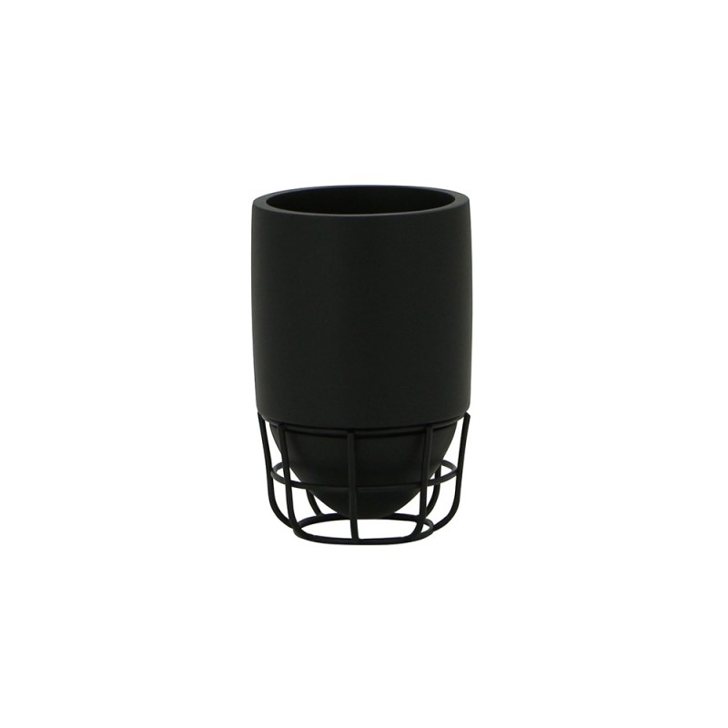 Set completo nero - serie grid Aquasanit SET61