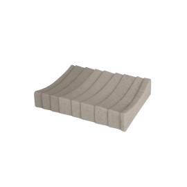 Porta sapone marrone - serie layer Aquasanit QD7110MA