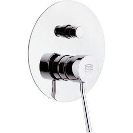 Rubinetto da incasso con deviatore per vasca/doccia serie minimal Remer N09L