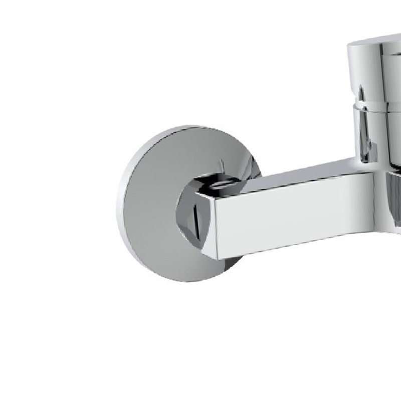 Rubinetto vasca cromato con leva in metallo - Serie Hellis Idrobric SCARUB1016CR