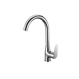Rubinetto lavello cromato con bocca alta - Serie Eureka Idrobric SCARUB0970CR