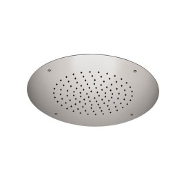 Soffione in acciaio inox tondo con getto a pioggia Remer 357SFM40