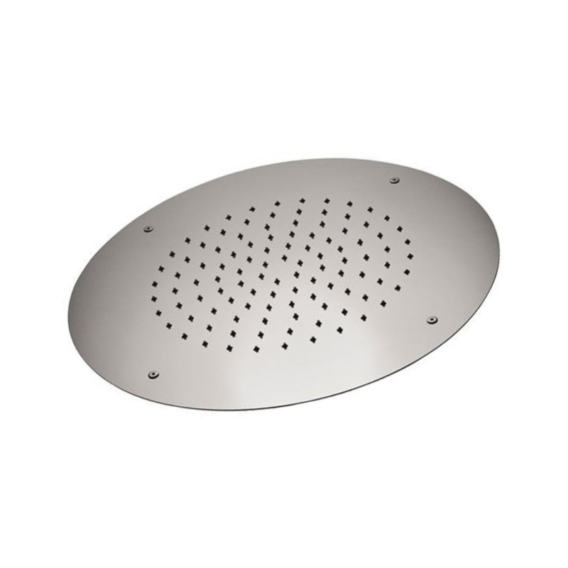 Soffione in acciaio inox tondo con getto a pioggia Remer 357SFM40