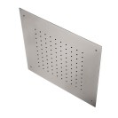 Soffione a soffitto in acciaio inox quadrato Remer 357SFS43