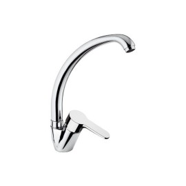 Rubinetto monocomando per lavello con bocca alta - serie winner Remer W42