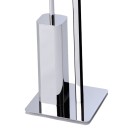Piantana wc in metallo cromato Aquasanit QV086DCR