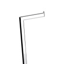 Piantana wc in metallo cromato Aquasanit QV086DCR