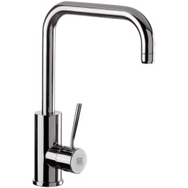 Rubinetto monocomando laterale per lavello serie minimal Remer N72