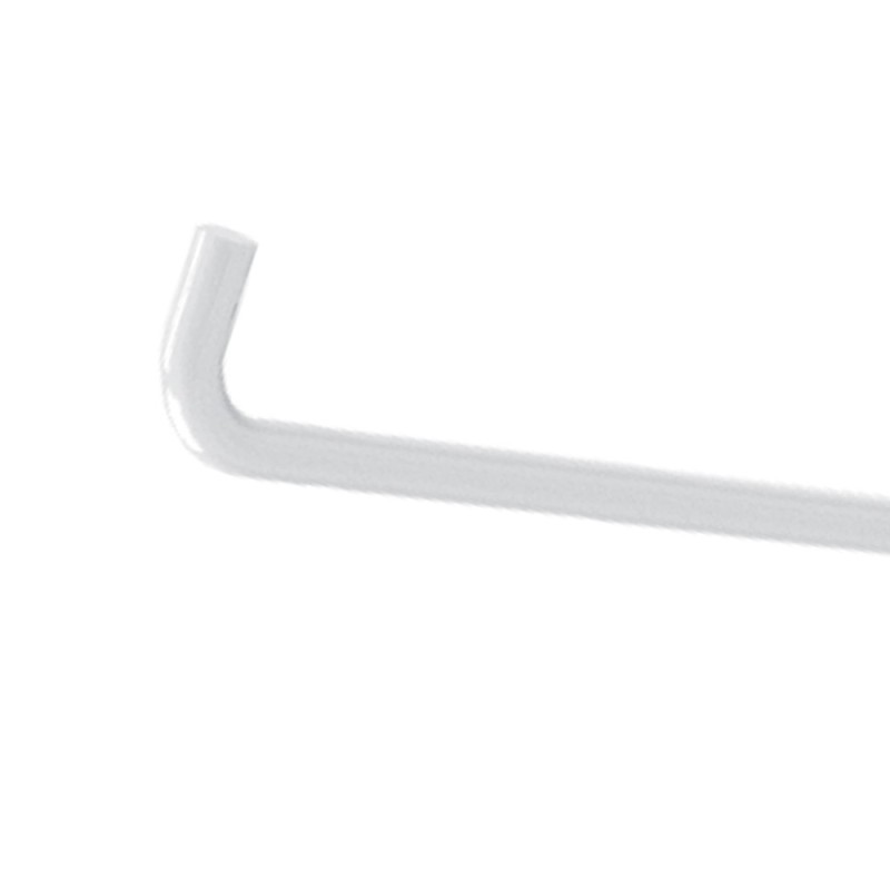 Portarotolo serie care in acciaio verniciato bianco per maniglione ribaltabile Aquasanit A10690AC009
