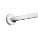 Maniglia serie care in acciaio laccato bianca cm l. 45 x 3,2 Aquasanit A10690AC002