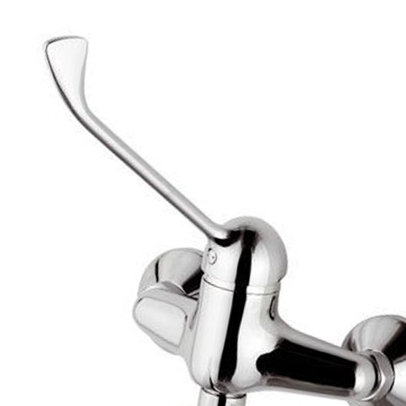 Miscelatore monocomando lavello a parete con leva clinica Mariani Rubinetterie B00580E900