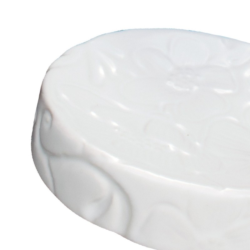 Art flora porta sapone in ceramica Aquasanit A100110ICE000