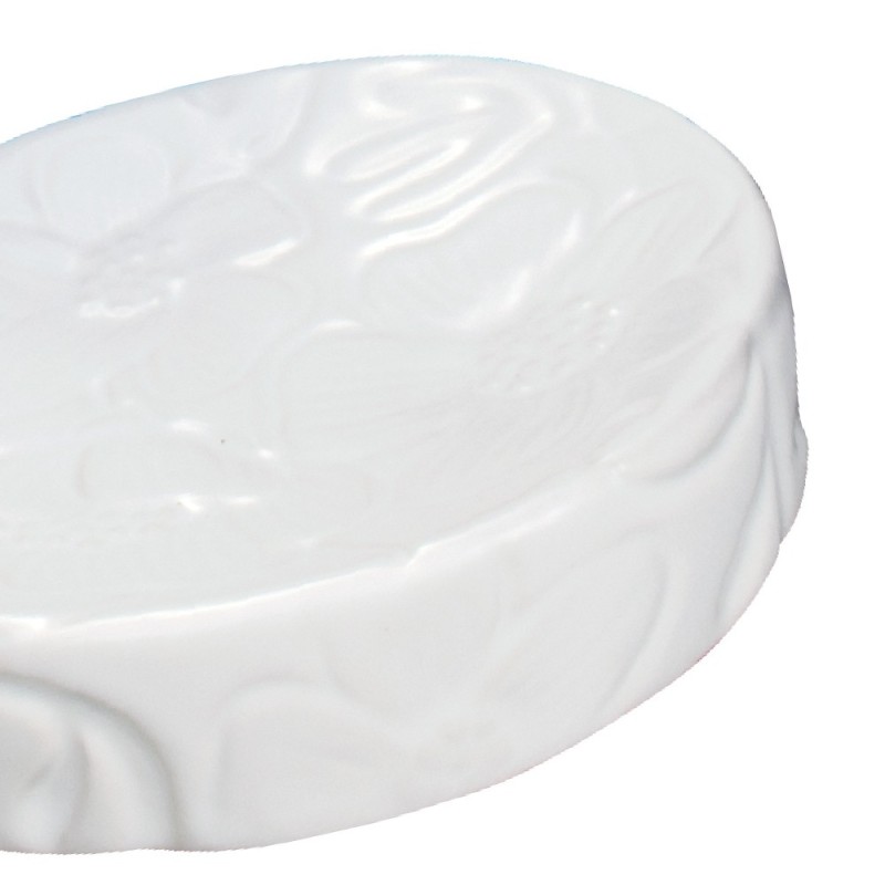 Art flora porta sapone in ceramica Aquasanit A100110ICE000