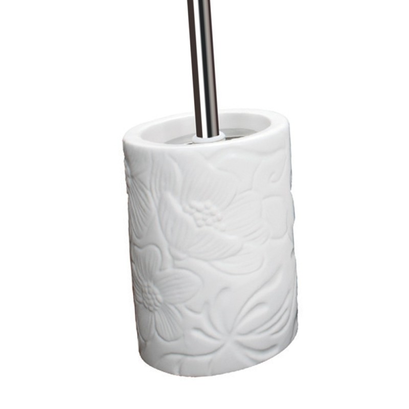 Portascopino serie art flora in ceramica Aquasanit A100140ICE000