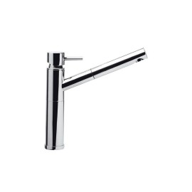 Miscelatore monocomandoserie suvi per lavello cucina con doccia estraibile Daniel Rubinetterie S20613CR