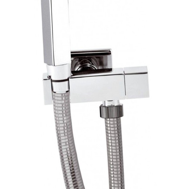 Set idroscopino composto da: idroscopino art. rb120 sq, flessibile e rubinetto sq Remer RB120S02
