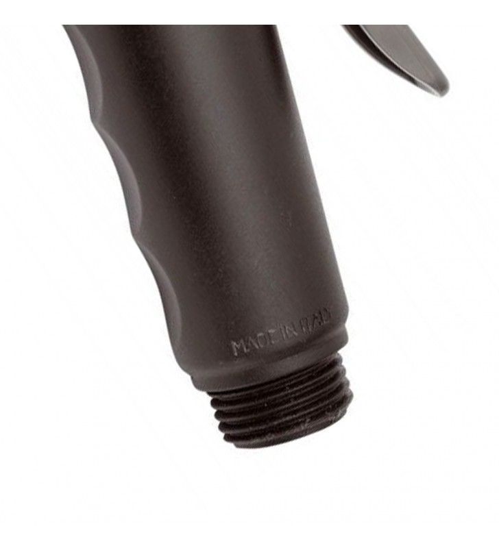 Doccetta shut-off nera opaco in abs stampata made in italy. Remer 332ORNE