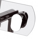 Miscelatore incasso per shut-off arrotondato con doccetta, supporto e flessibile doccia Remer L60