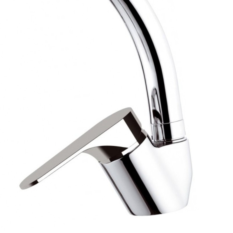 Miscelatore per lavello con bocca alta girevole tipo lusso - serie class line Remer L42
