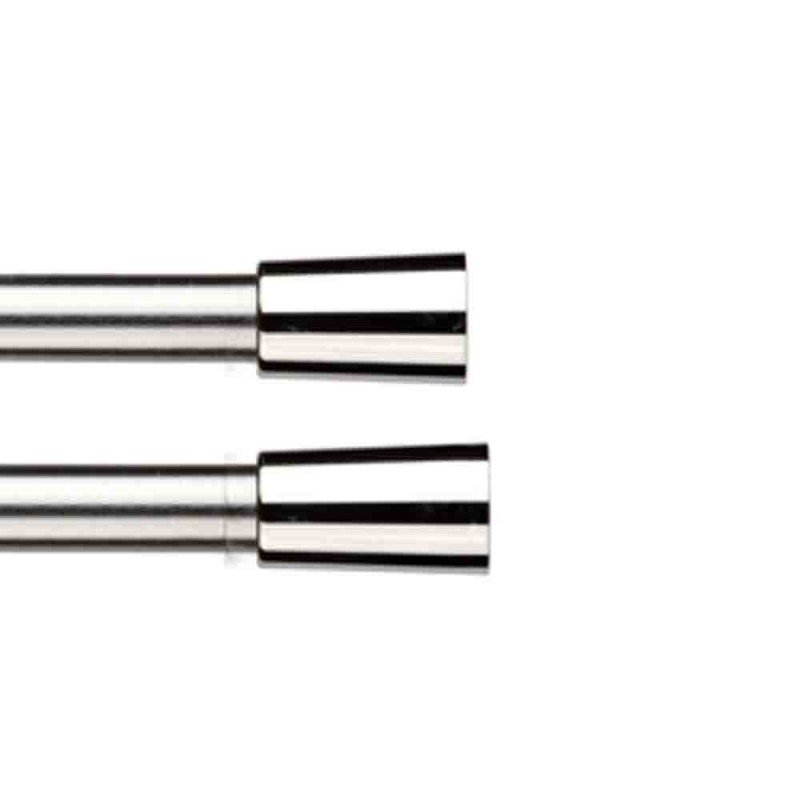 Flessibile per doccia retinato metallizzato in pvc atossico 120 cm RR 332CN2G120